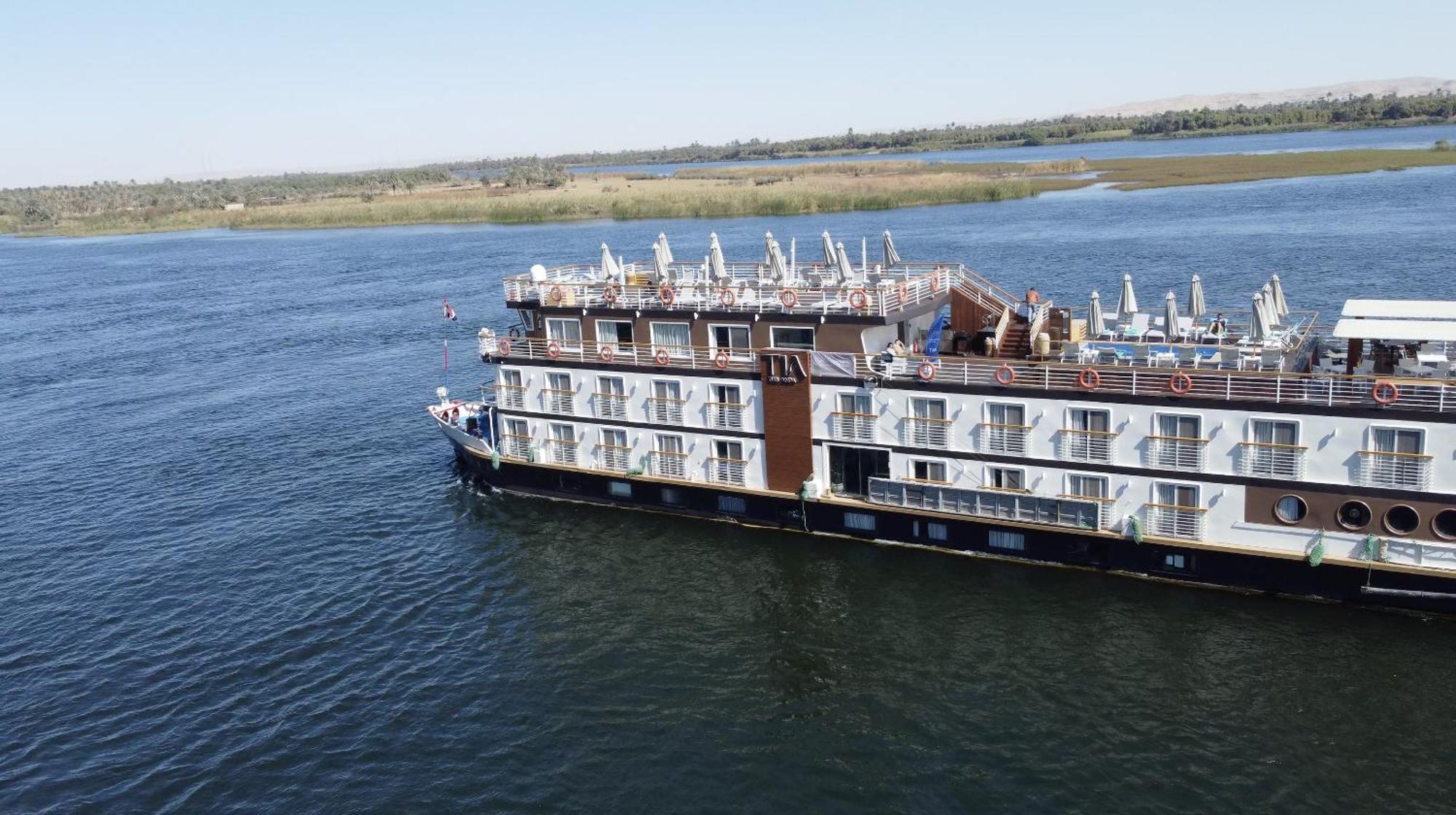 Tia Boutique Nile Cruise - Every Monday From Luxor For 04 & 07 Nights - Every Friday From Aswan For 03 & 07 Nights Eksteriør bilde